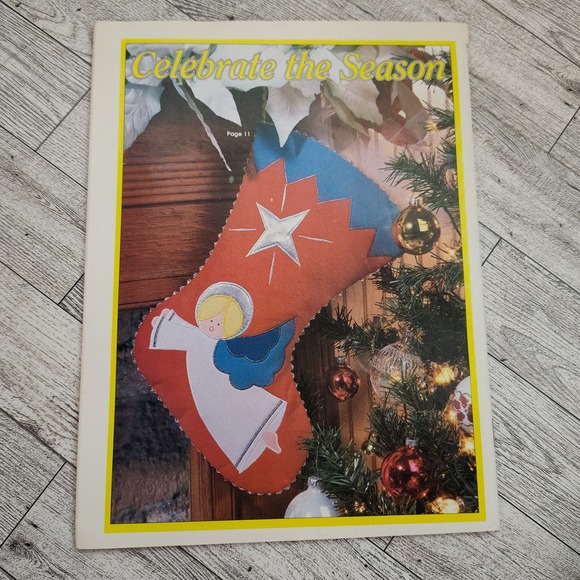 1993 Quick & Easy Quilting Magazine December Christmas Patterns‎ Designs